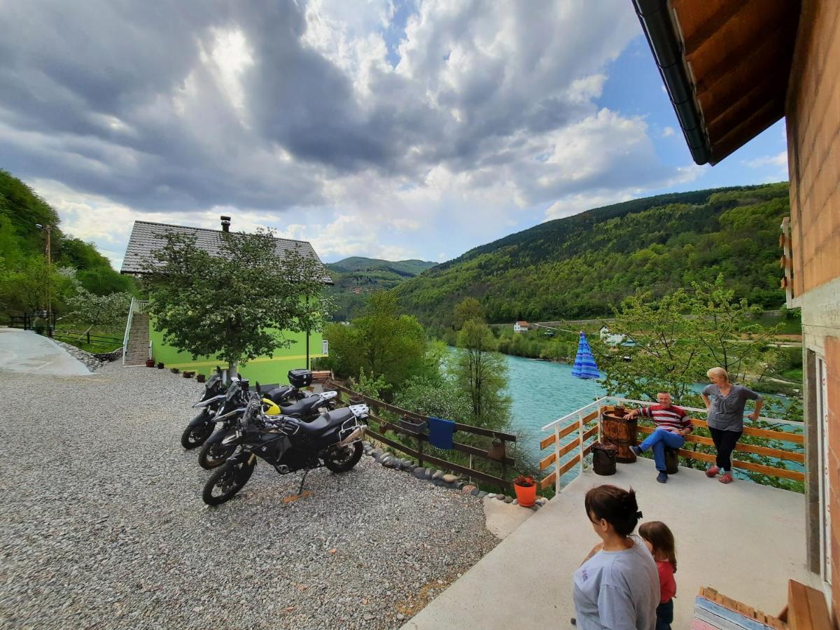 Apartmani Vila Na Drini Foca Exterior foto